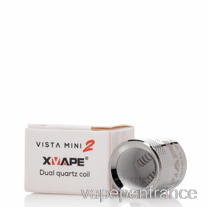 Xvape Vista Mini 2 Bobines De Remplacement Double Quartz Chauffage Atomiseur Vape Stylo